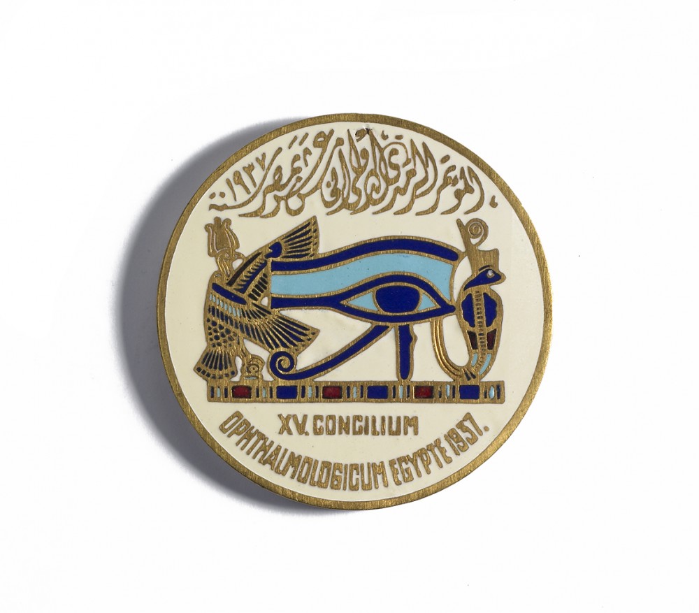 Médaille commémorative du quinzième Concilium ophthalmologicum Egypte