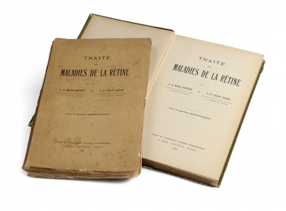 Livre Traité de la maladie de la rétine par Marc Dufour et Jules Gonin