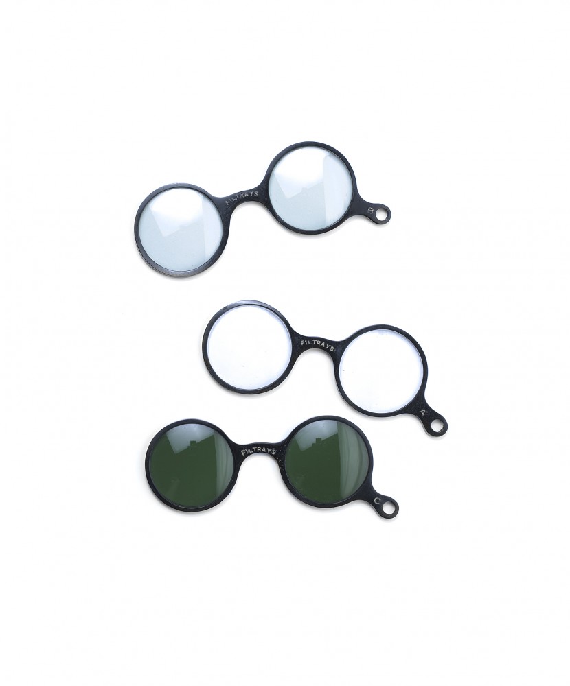 Lunettes avec filtre d’essai