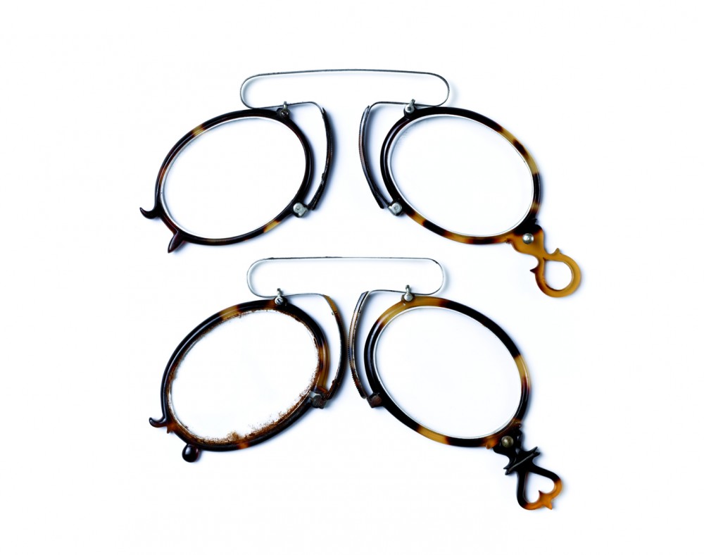 Lorgnon pince nez 