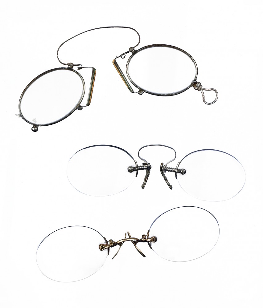 Lorgnon pince nez