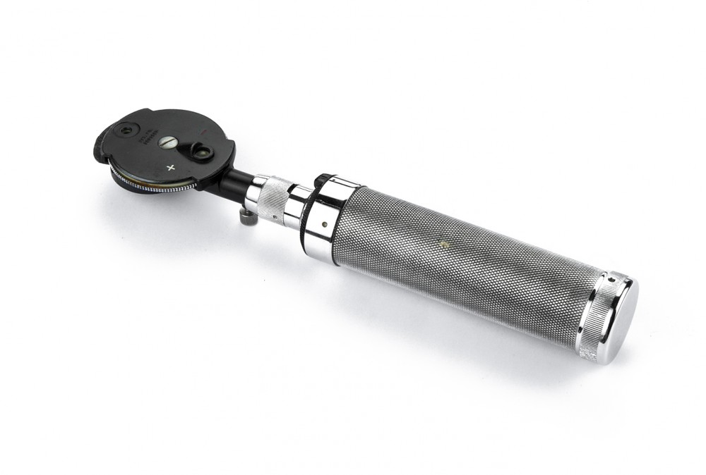Ophtalmoscope direct à piles