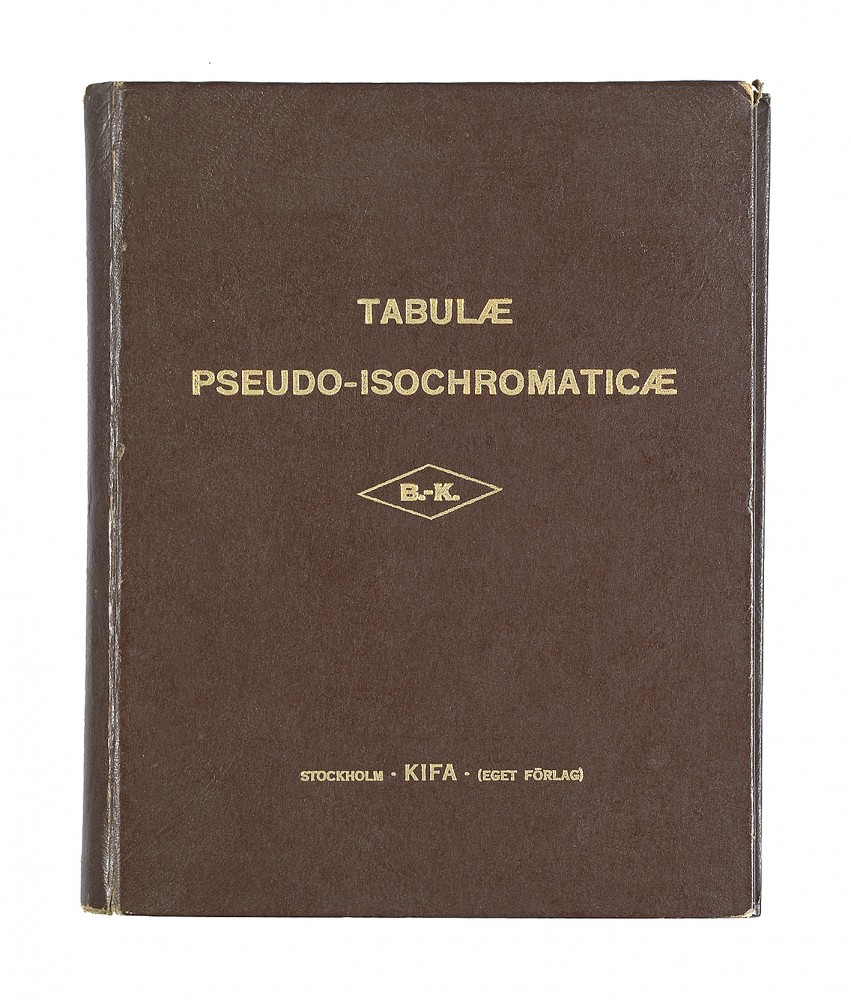 Tabelles isochromatiques B-K (Boström Kugelberg) 