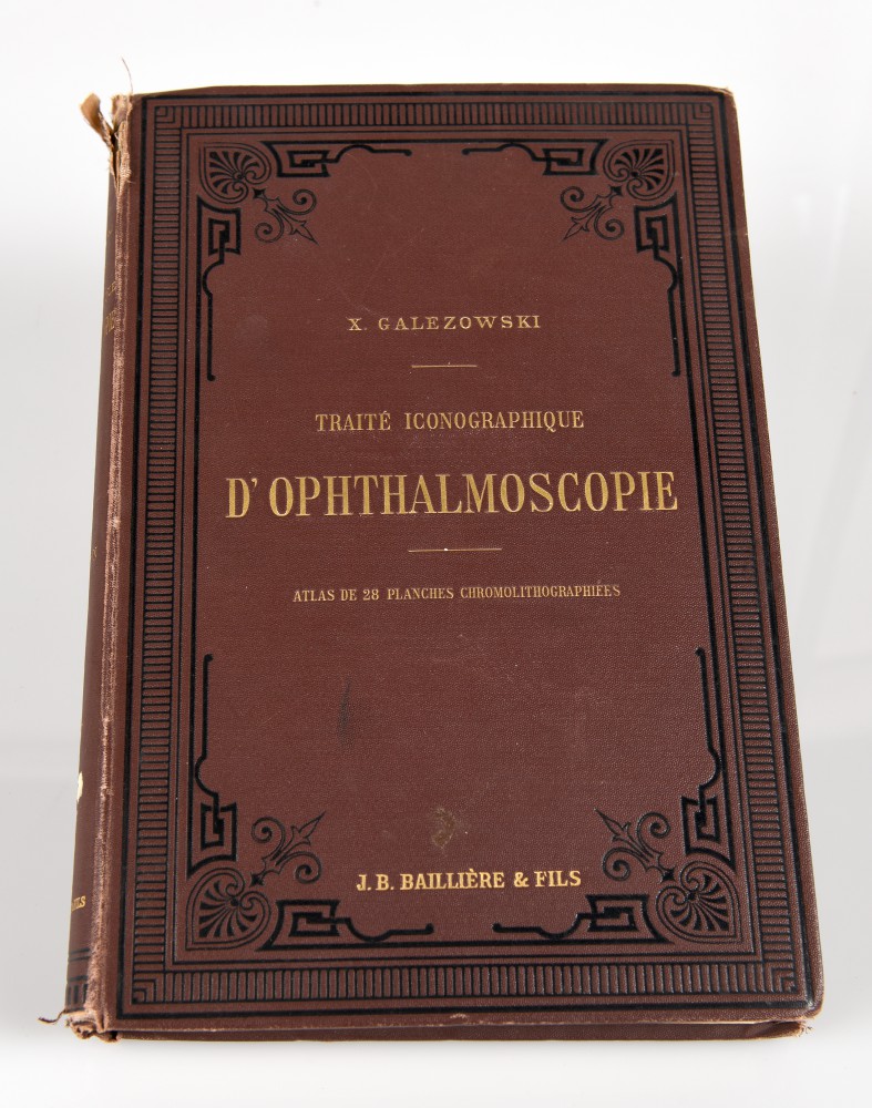 Traité iconographique d'ophtalmoscopie par X. Galezowski 