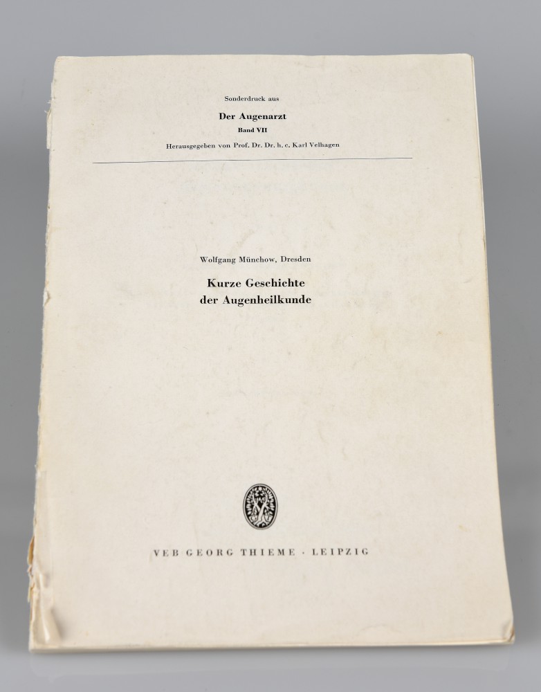 Kurtze Geshichte der Augenheilkunde, Band7 de 7 Münchow
