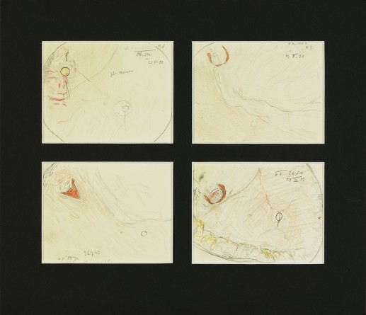 Dessins de la rétine