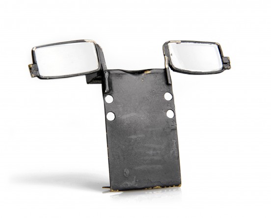 Lunette loupe sur statif en métal