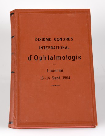 Dixime congrs international d'ophtalmologie, Lucerne 13-18 septembre 1904