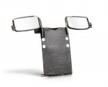 Lunette loupe sur statif en métal