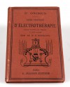 Guide pratique d'électrothérapie par le Dr. Omies et Bonnefoy